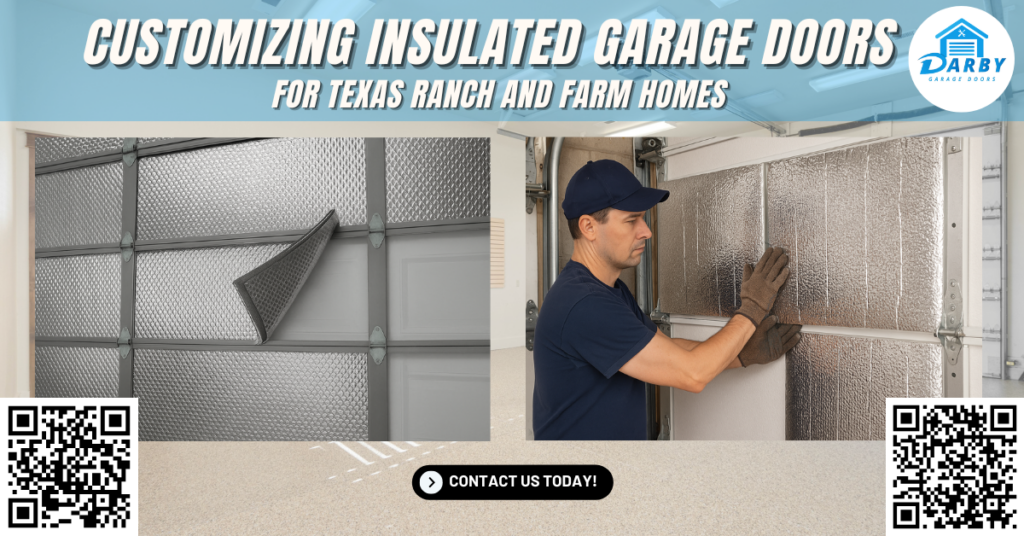 Customizing Insulated Garage Doors for Texas Ranch and Farm Homes - Darby Garage Doors