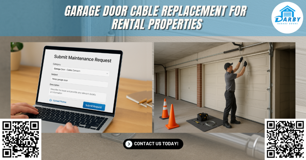 Garage Door Cable Replacement for Rental Properties: A Complete Guide for Landlords - Darby Garage Doors