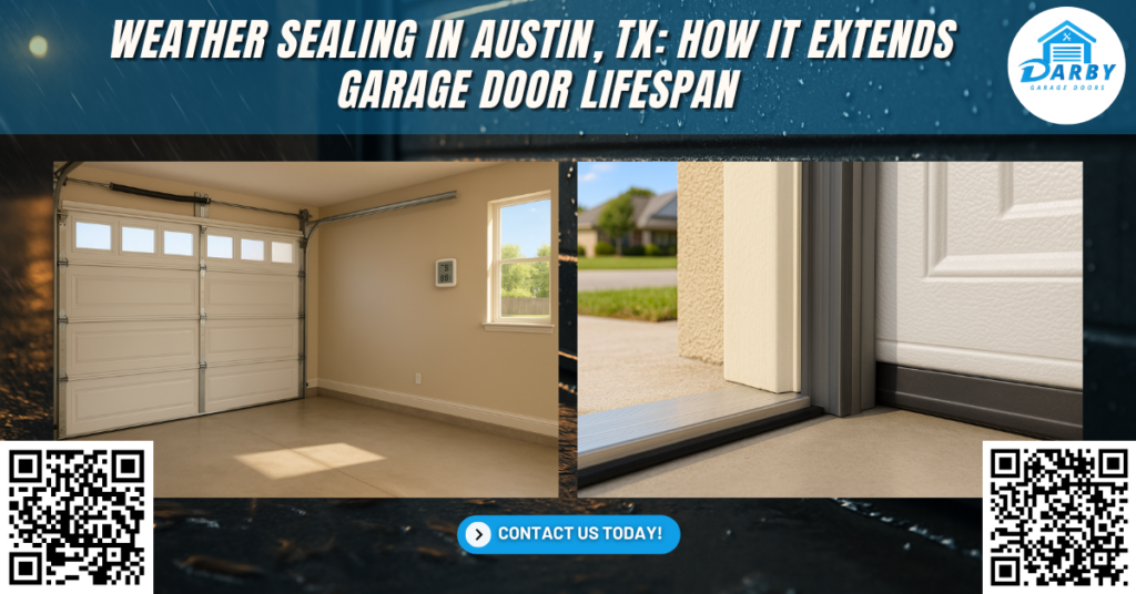 Weather Sealing in Austin, TX: How It Extends Garage Door Lifespan - Darby Garage Doors