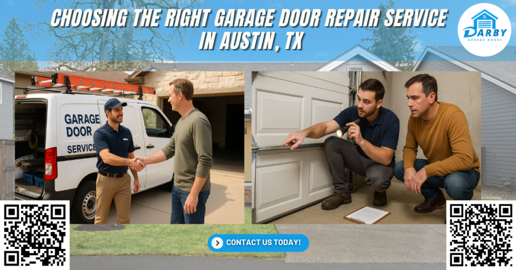Choosing the Right Garage Door Repair Service in Austin, TX - Darby Garage Doors
