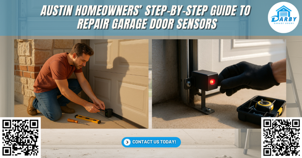 Austin Homeowners’ Step-by-Step Guide to Repair Garage Door Sensors - Darby Garage Doors
